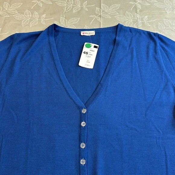 Ladies Ma Moda Button Up Shirt. - Picture 2 of 5